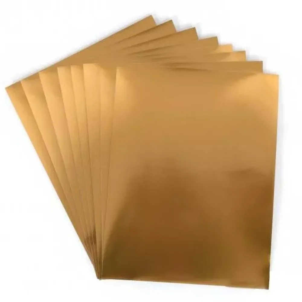 Hot Hojas Adhesivas Imprimibles Dorado Silhouette