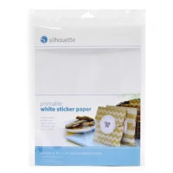 Sale Hojas Adhesivas Imprimibles Blanco Silhouette