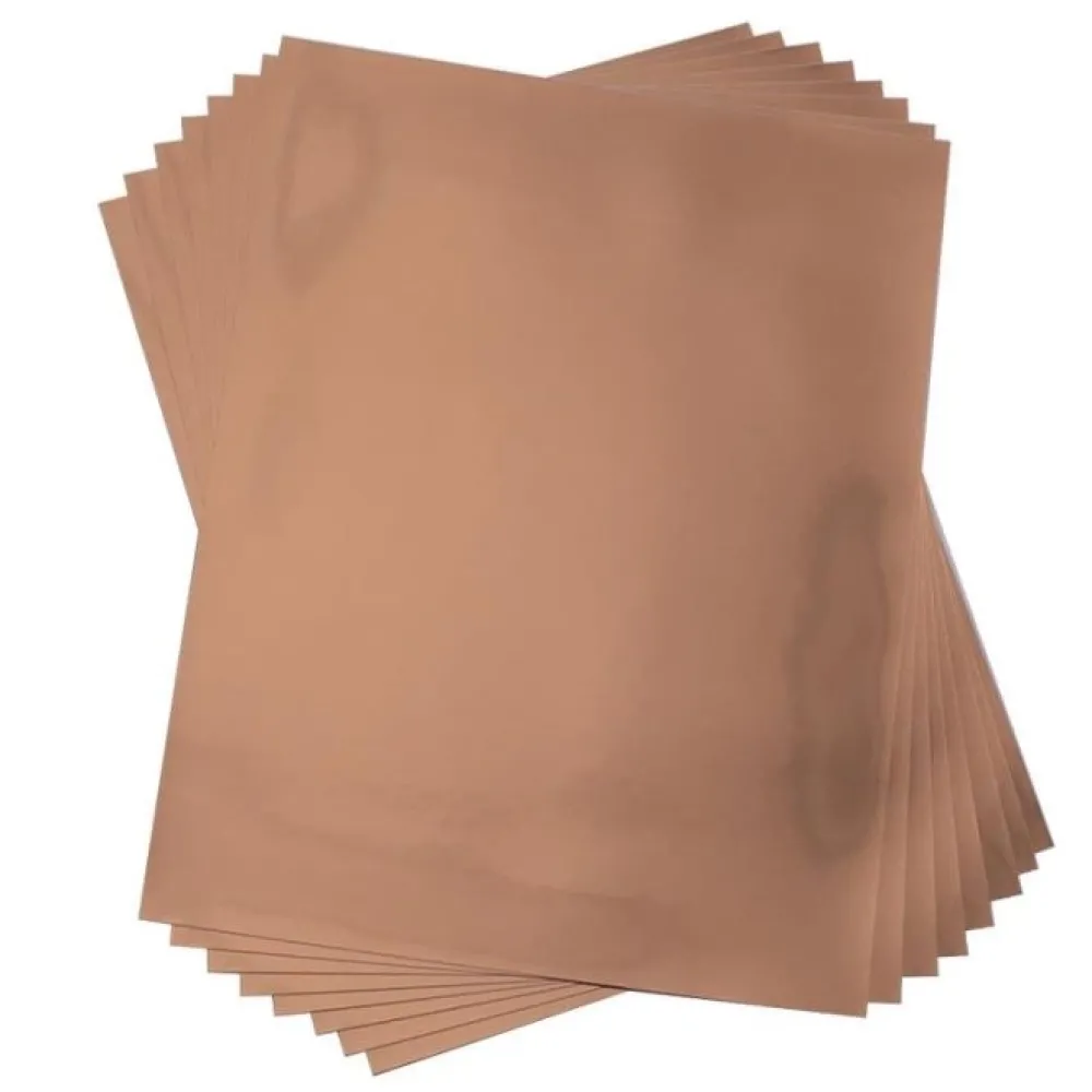 Sale Hojas Adhesivas Imprimibles Oro Rosa Silhouette