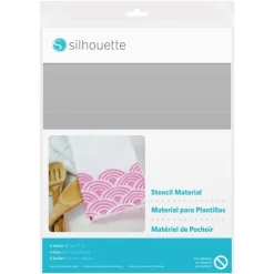 Clearance Hojas de stencil Silhouette