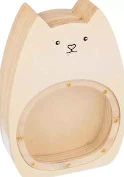 New Hucha Gato De Madera Maderas