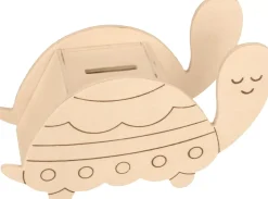 Outlet Hucha Tortuga de Madera Jolies Comptines Maderas