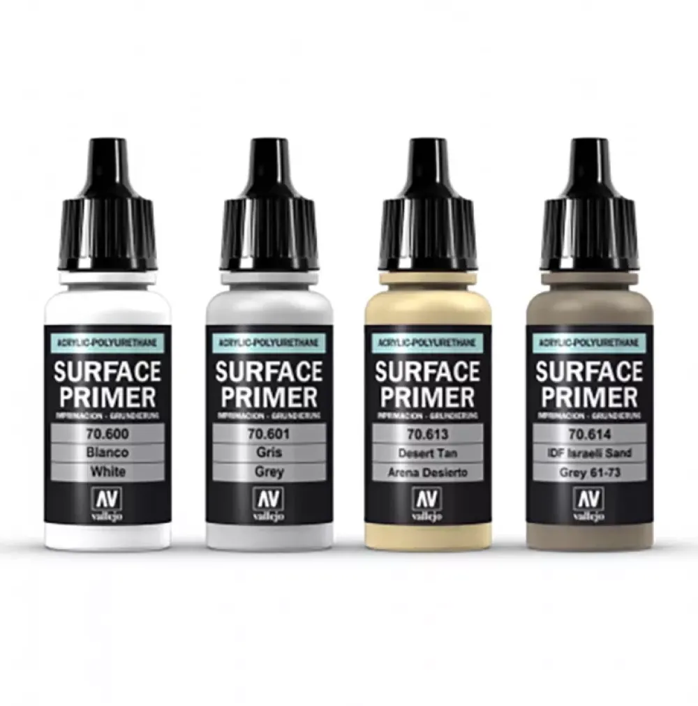 Hot Imprimación Acrílica Aerógrafo Primers 17ml Maquetas Y Modelismo|Pinturas Para Maquetas Y Modelismo