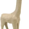 Clearance Jirafa de papel maché Cartón Y Papel Maché
