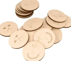 Clearance Juego de Memoria de Madera Safari Maderas