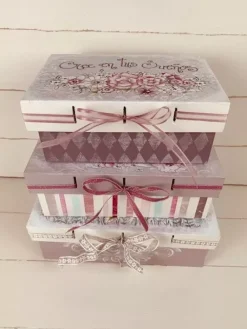 Hot Kit 3 Cajas Prediseñadas "Cree en tus Sueños" Dayka Organización