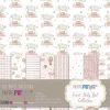 Clearance Kit 8 Papeles Tela Sweet Baby Girl 30x30cm Telas, Sedas Y Fieltro