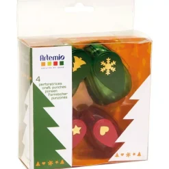 New Kit 4 perforadoras Navidad Perforadoras