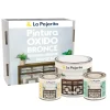 Outlet Kit 3 Pintura Efecto Óxido Bronce 250ml Pinturas Acrílicas