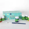 Best Kit 6 Pinturas para Tela + Pincel Pinturas Para Tela Y Seda