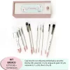 Clearance Kit Básico de 10 Pinceles + Estuche de Madera + Etiqueta Prediseñada Dayka Pinceles Y Brochas