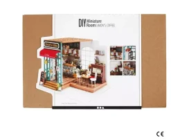 New Kit Cafetería en Miniatura DIY Maquetas Y Modelismo