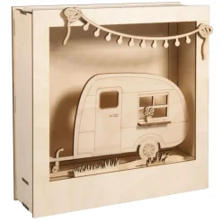 New Kit 3D de Madera Caravana Maderas