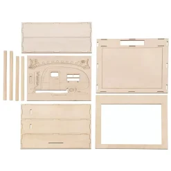 New Kit 3D de Madera Caravana Maderas