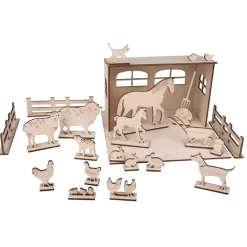 Discount Kit 3D de Madera Granja Maderas