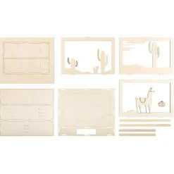 Discount Kit 3D de madera Llama Maderas