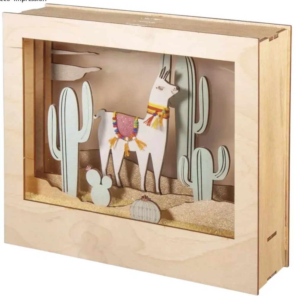 Discount Kit 3D de madera Llama Maderas