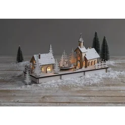 Hot Kit 3D de Madera Pueblo Alpino Maderas|Navidad