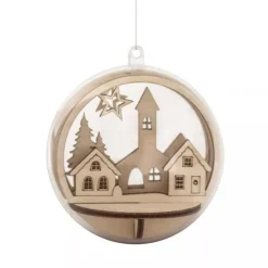 Hot Kit 3D De Madera Pueblo de Invierno Maderas|Navidad