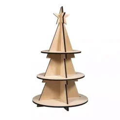 Hot Kit 3D de Madera Árbol de Navidad Maderas|Navidad