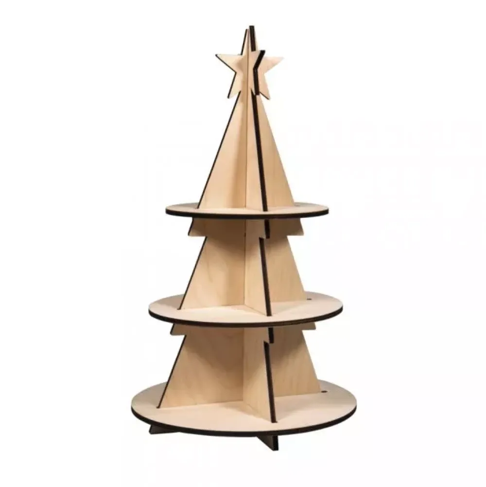 Hot Kit 3D de Madera Árbol de Navidad Maderas|Navidad