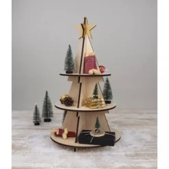 Hot Kit 3D de Madera Árbol de Navidad Maderas|Navidad
