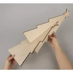 Hot Kit 3D de Madera Árbol de Navidad Maderas|Navidad