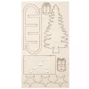 New Kit 3D de Madera Trineo Winterdream Maderas|Navidad