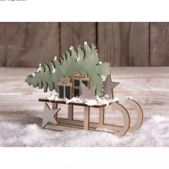 New Kit 3D de Madera Trineo Winterdream Maderas|Navidad