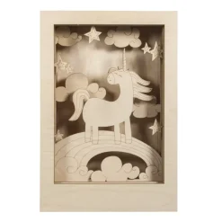 Kit 3D de madera Unicornio Maderas