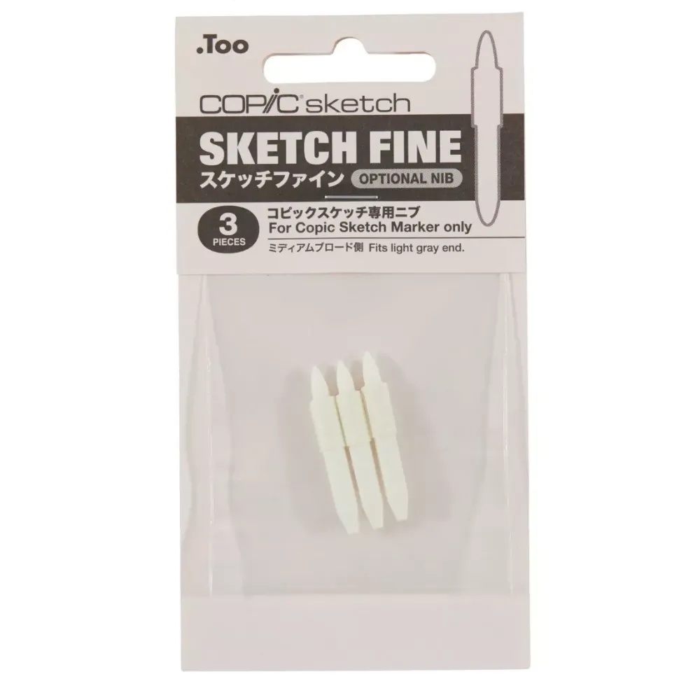 Discount Kit de 3 puntas para rotulador Sketch Fine Rotuladores