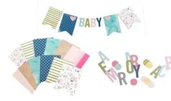 Kit de banderines Stitch Happy We R Memory Keepers Telas, Sedas Y Fieltro|Herramientas Para Tela