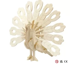 Outlet Kit de Construcción 3D Pavo Real Niños Niños Y Regalos