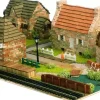 Online Kit de construcción Pueblo y estación de tren Maquetas Y Modelismo