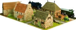 Online Kit de construcción Pueblo y estación de tren Maquetas Y Modelismo