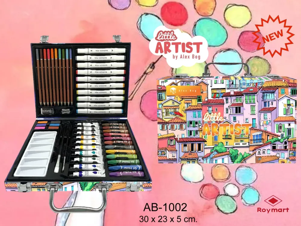 Sale Kit de Dibujo 53 Piezas Gama Little Artist Houses Niños Niños Y Regalos