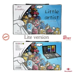 Discount Kit de Dibujo 86 Piezas Gama Little Artist Plastic Box Niños Niños Y Regalos