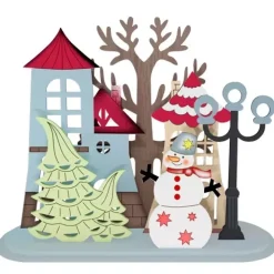 Sale Kit de madera Ciudad de Invierno Navidad