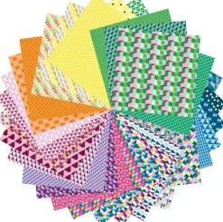 Sale Kit de Papel para Origami Geometric Niños Niños Y Regalos