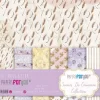 Kit de Papeles Vellum Niñas Sueños de Comunión 30x31cm Telas, Sedas Y Fieltro