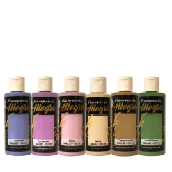 New Kit de pinturas acrílicas Lavender Pinturas Acrílicas