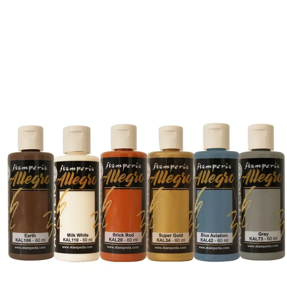 Discount Kit de Pinturas Acrílicas Allegro Alterego Pinturas Acrílicas