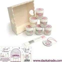 Best Kit de Pinturas Chalk Pastel Artis Dayka Pinturas Chalk Paint