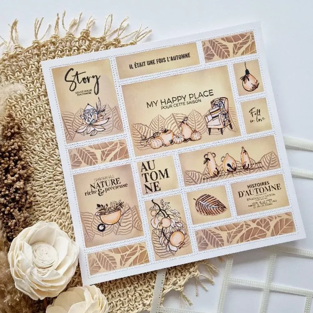 Sale Kit de Plantillas Patrones My Storyboard 30x30cm Plantillas