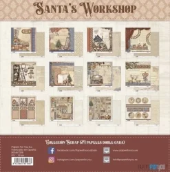Sale Kit de scrapbooking Santa's Workshop 20x20cm Navidad