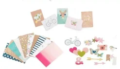 Hot Kit de tarjetas Stitch Happy We R Memory Keepers Telas, Sedas Y Fieltro|Herramientas Para Tela