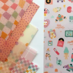Hot Kit de vellums Retro 15x20cm Papeles