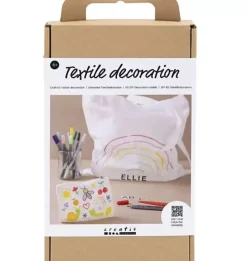 Sale Kit decoración textil Telas, Sedas Y Fieltro|Pinturas Para Tela Y Seda