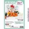 Kit DIY Cajón Blanco y Silueta de Gallinas Dayka Organización