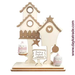 Kit DIY Casita Búhos de Navidad Dayka Navidad